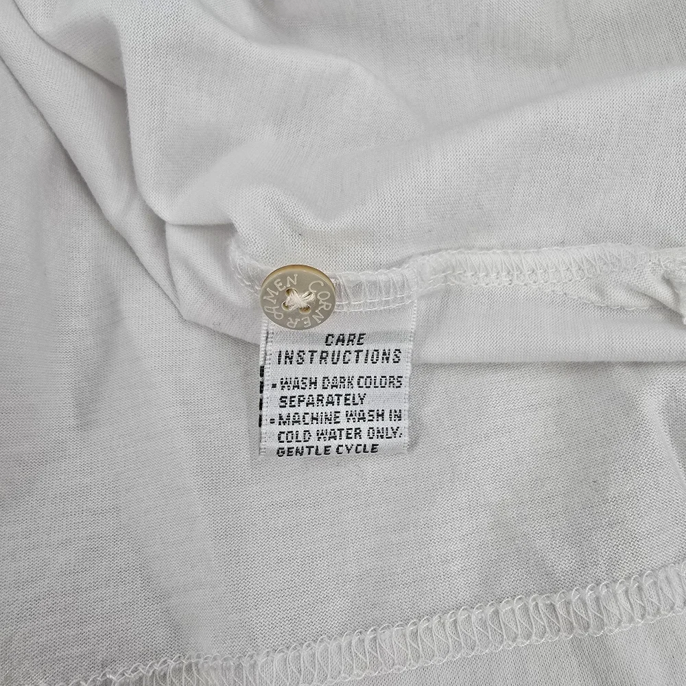 Amen Corner US PGA Masters Augusta National Mens Polo Large Pima Cotton White XL - Picture 6 of 9